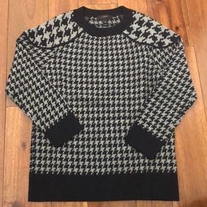 J. Crew Houndstooth Sweater